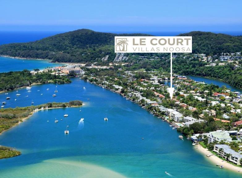 Le Court Villas Noosa Heads Bagian luar foto